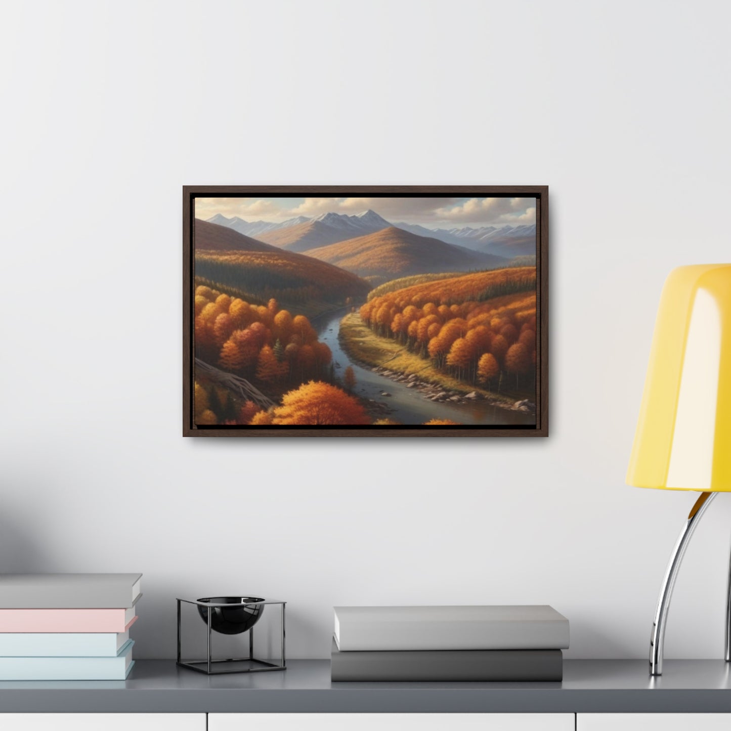 Gallery Canvas Wraps, Horizontal Frame Fall Scene