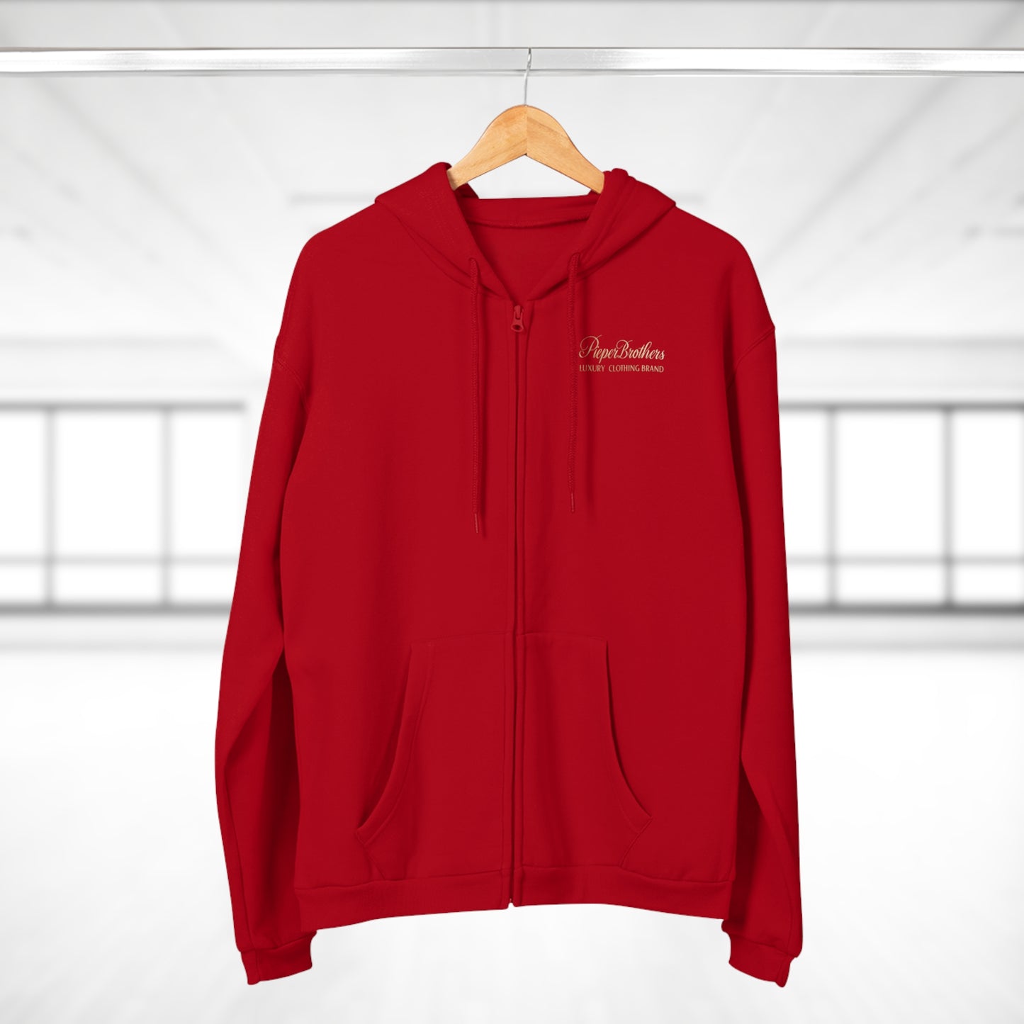 PIEPERBROTHERS Luxury Zip-Up Hoodie