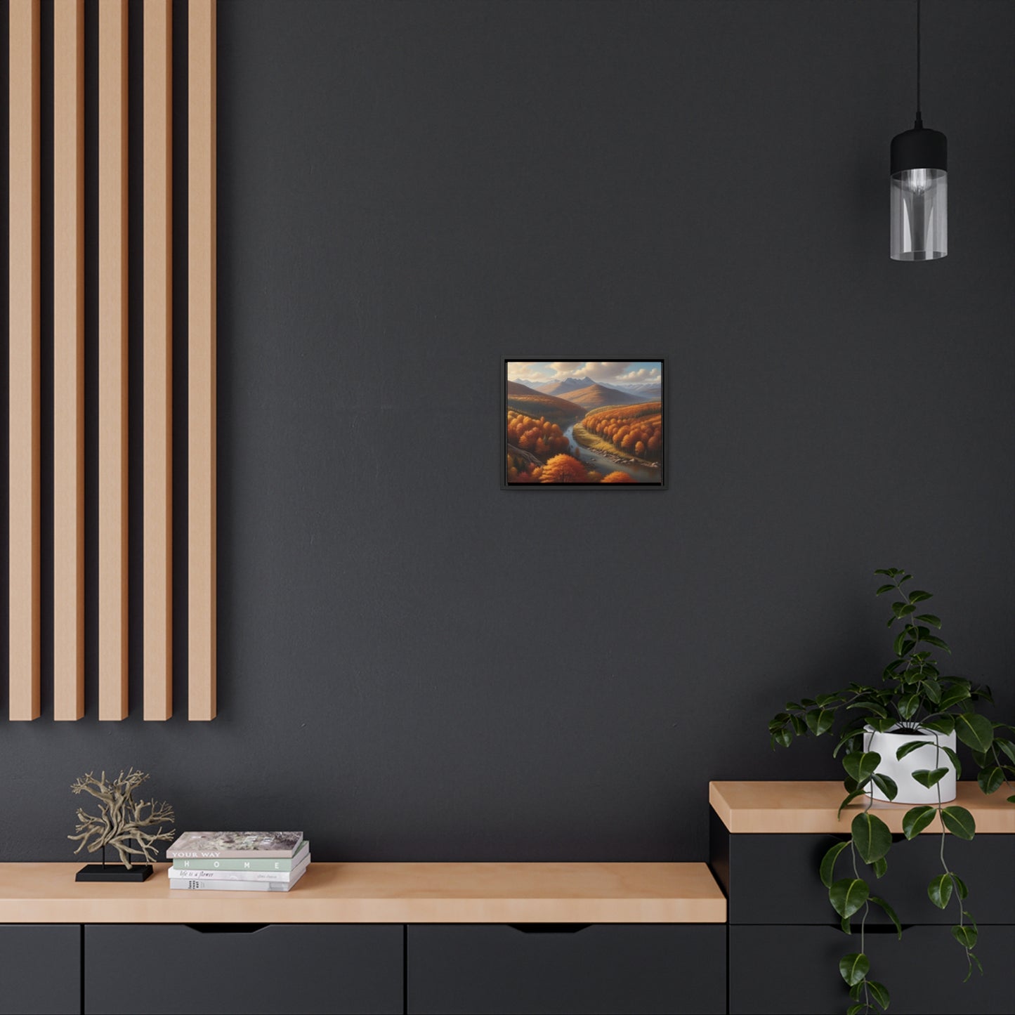 Gallery Canvas Wraps, Horizontal Frame Fall Scene