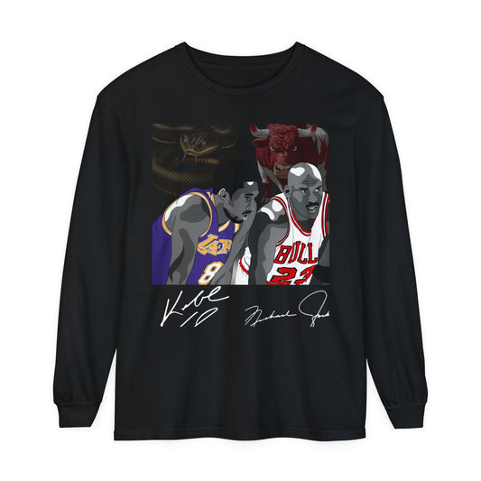 Legends Collide: Kobe vs. MJ Long Sleeve Shirt