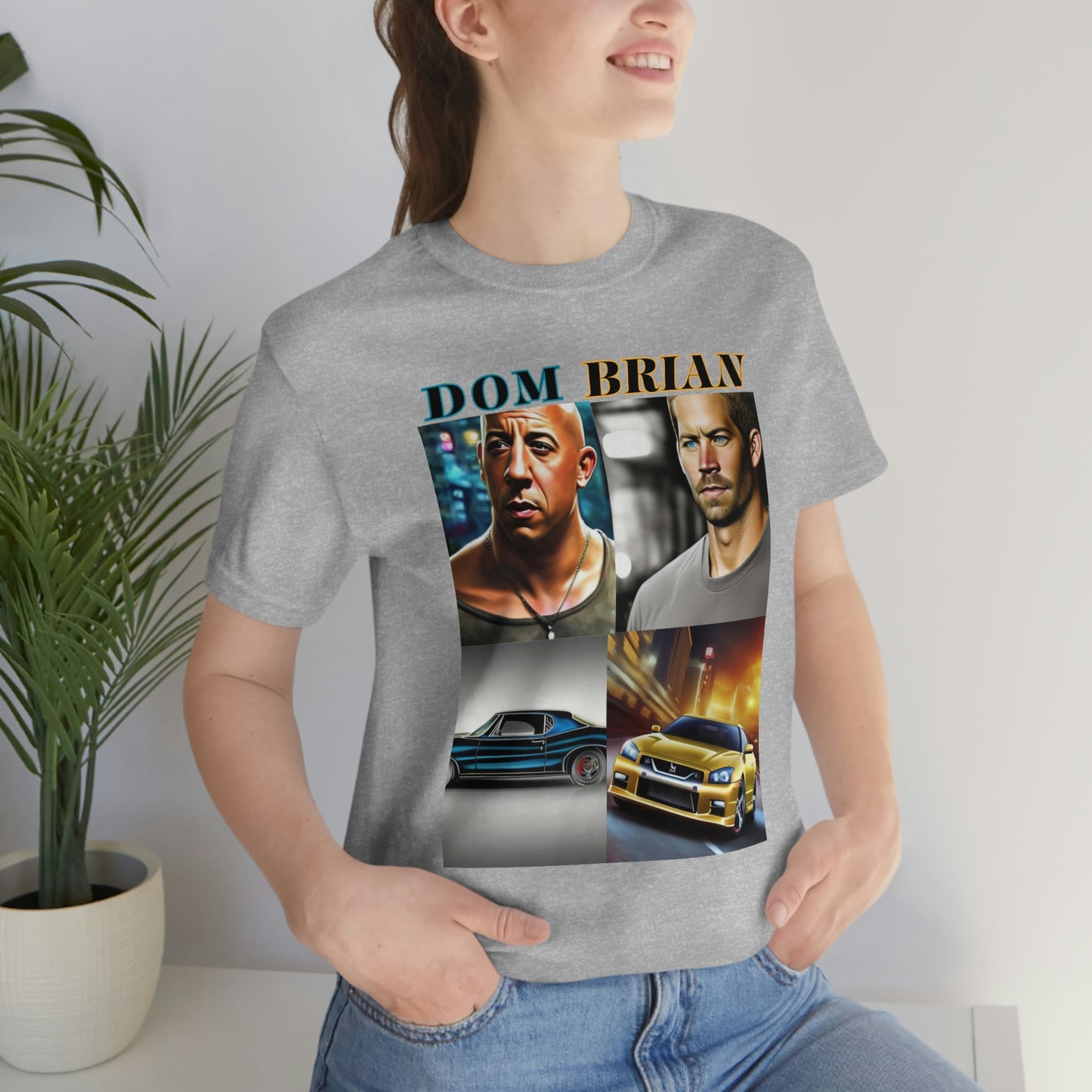 Unisex Jersey Short Sleeve Tee DOM and BRIAN