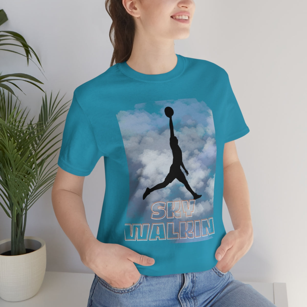 Unisex Jersey Short Sleeve Tee SKY WALKIN