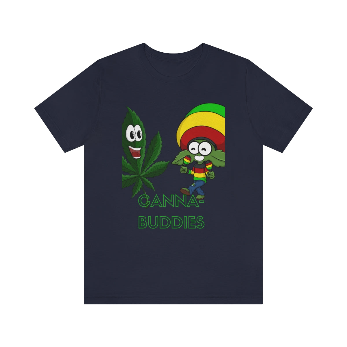 Unisex Jersey Short Sleeve Tee Canna-Buddies