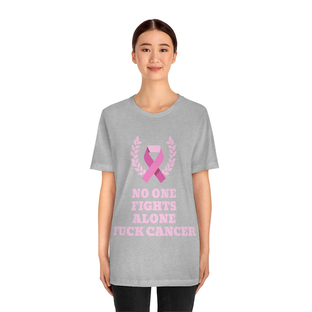 Unisex Jersey Short Sleeve Tee Fight Cancer