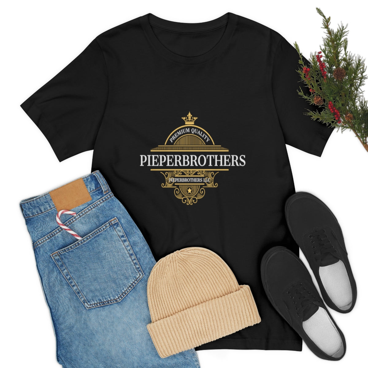 Unisex Jersey Short Sleeve Tee PIEPERBROTHERS Brand Shirt