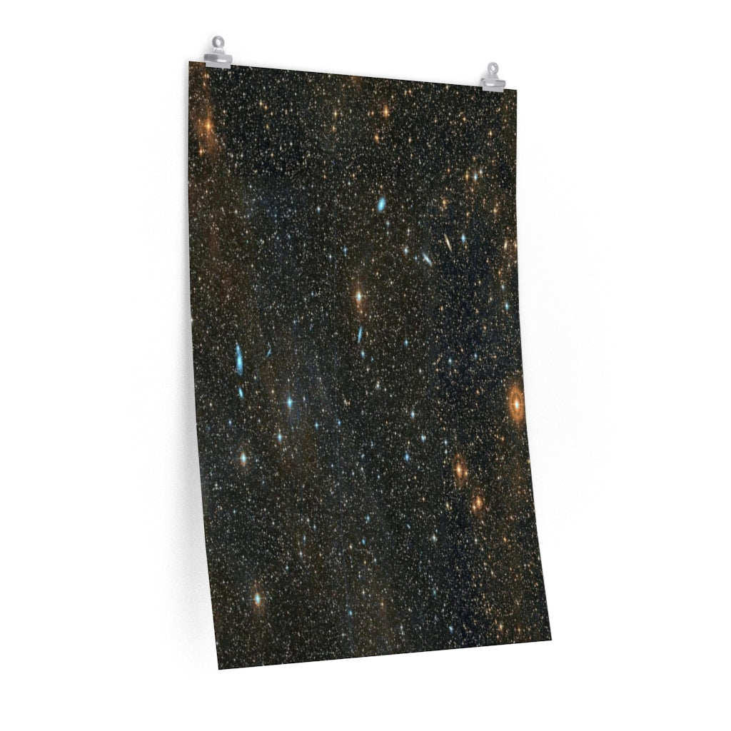 Premium Matte vertical posters Galaxy poster