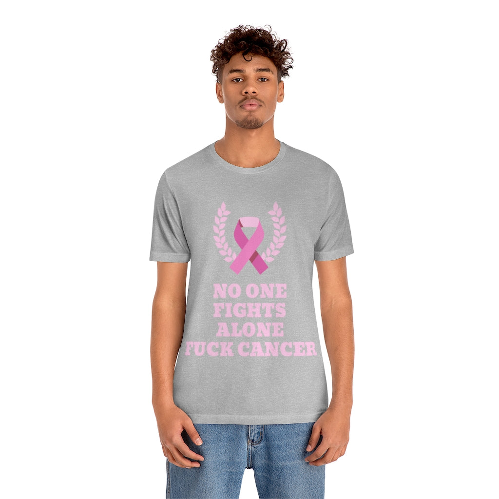 Unisex Jersey Short Sleeve Tee Fight Cancer