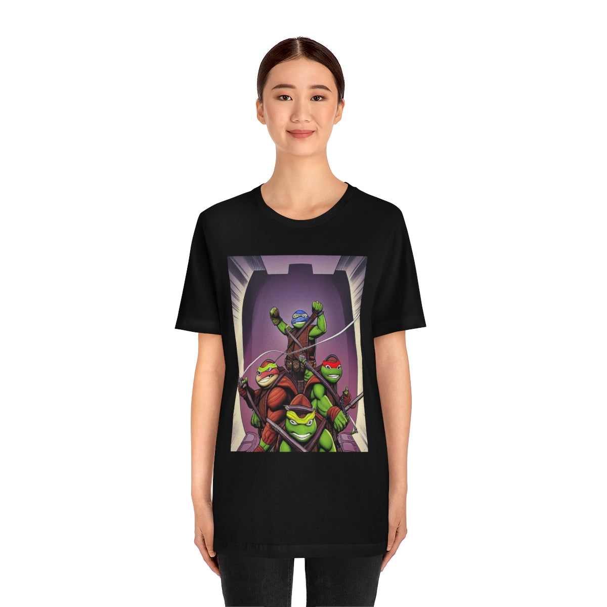 Unisex Jersey Short Sleeve Tee tmnt ai design