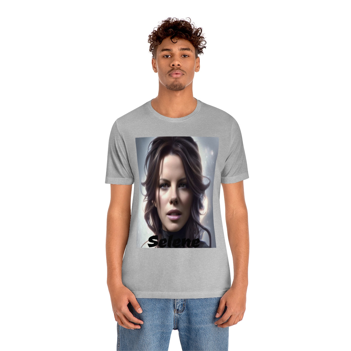 Unisex Jersey Short Sleeve Tee Selene (underworld) Kate Beckinsale movie tribute shirt