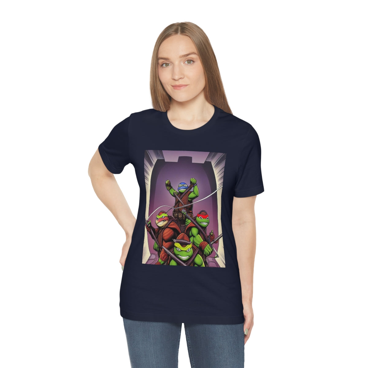 Unisex Jersey Short Sleeve Tee tmnt ai design