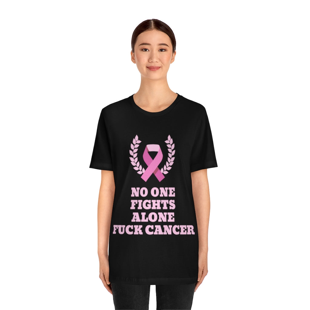 Unisex Jersey Short Sleeve Tee Fight Cancer