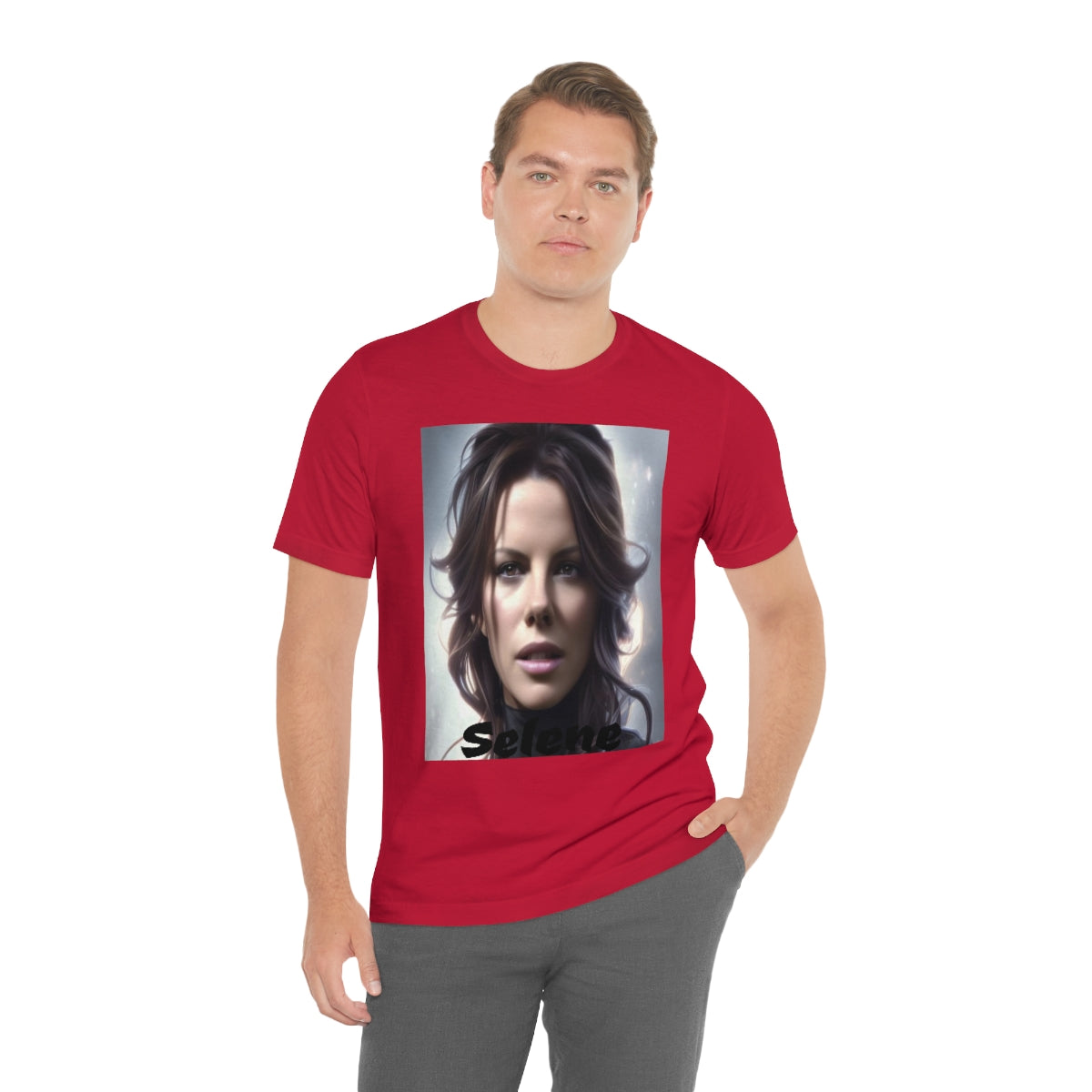 Unisex Jersey Short Sleeve Tee Selene (underworld) Kate Beckinsale movie tribute shirt