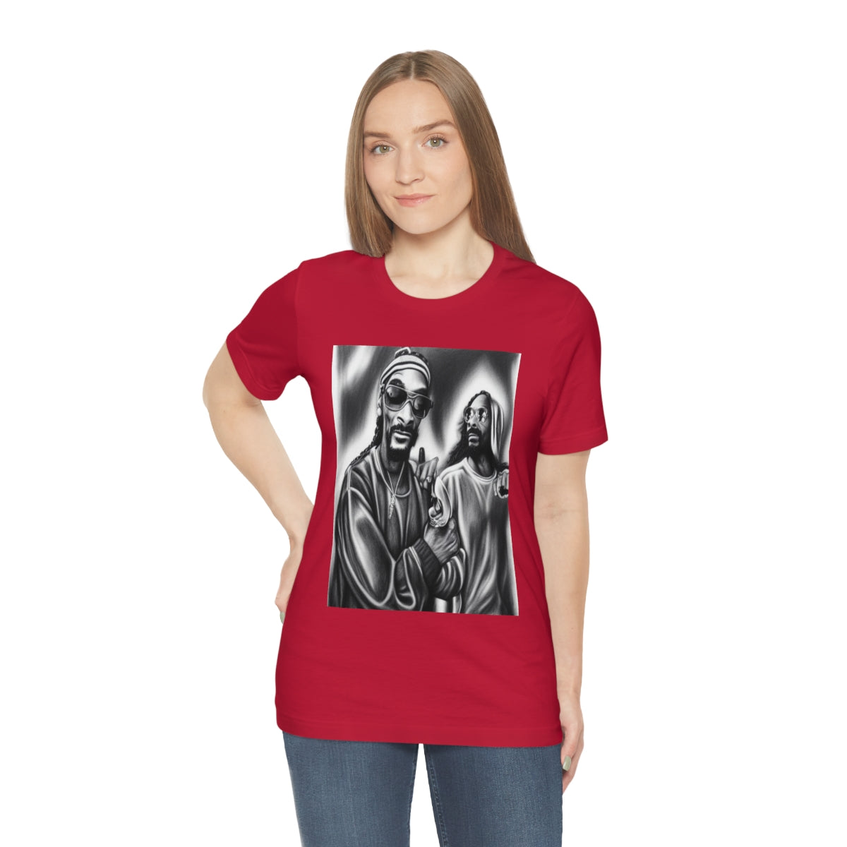 Unisex Jersey Short Sleeve Tee Snoop Fan Shirt