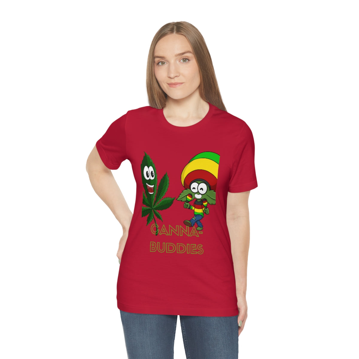 Unisex Jersey Short Sleeve Tee Canna-Buddies