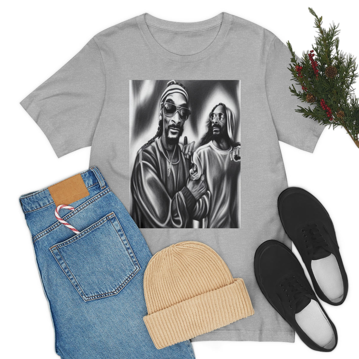 Unisex Jersey Short Sleeve Tee Snoop Fan Shirt