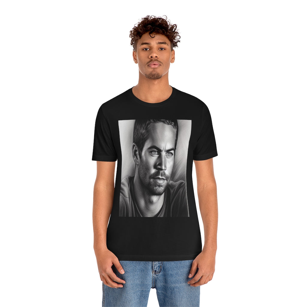 Unisex Jersey Short Sleeve Tee Paul Walker Tribute