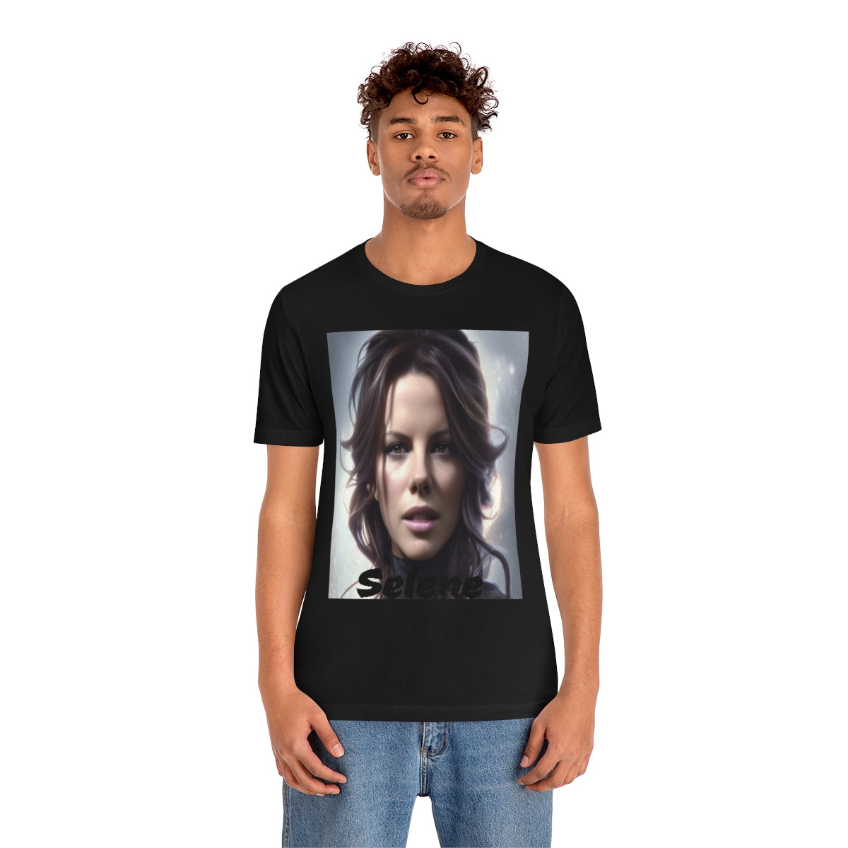 Unisex Jersey Short Sleeve Tee Selene (underworld) Kate Beckinsale movie tribute shirt