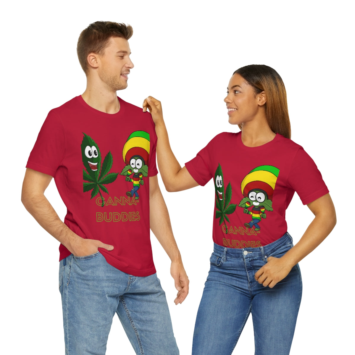 Unisex Jersey Short Sleeve Tee Canna-Buddies