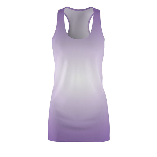 Women's Cut & Sew Racerback Dress Purple