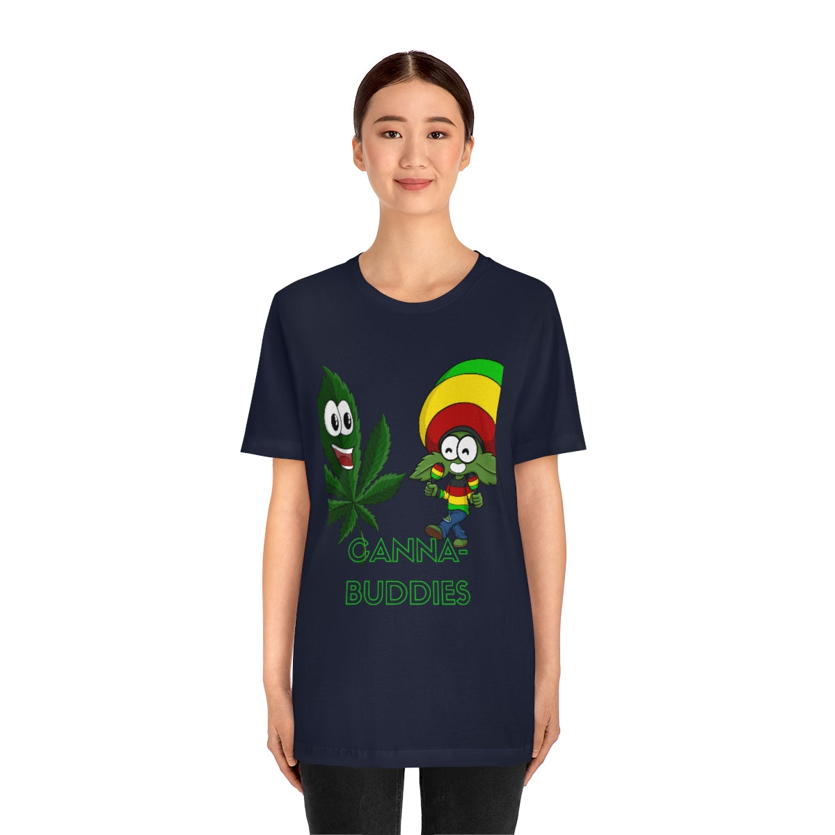 Unisex Jersey Short Sleeve Tee Canna-Buddies