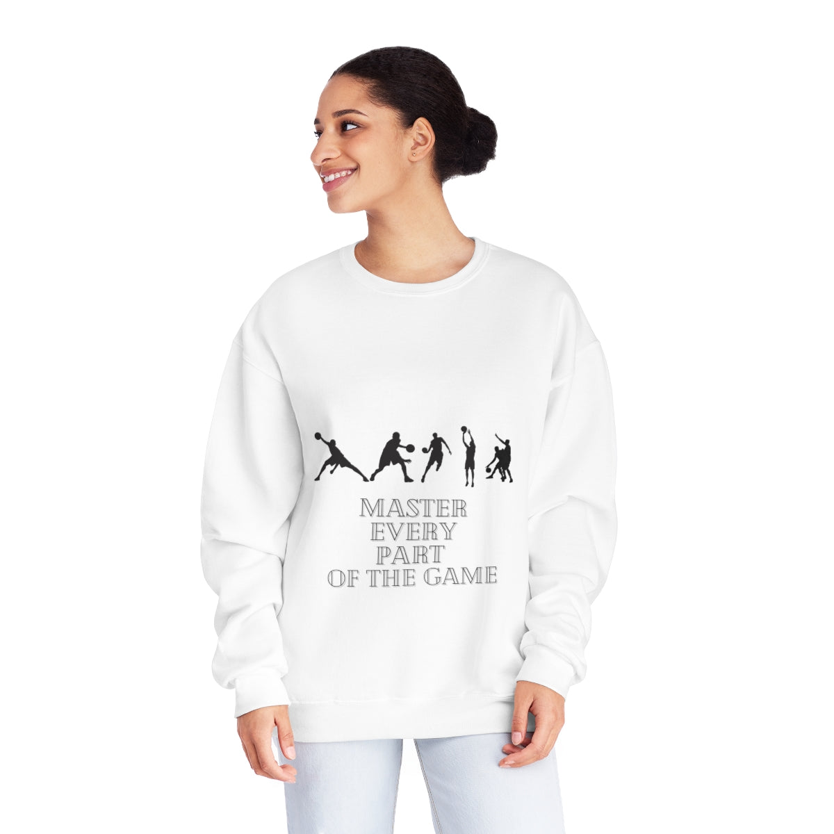 Unisex NuBlend® Crewneck Sweatshirt Master Every Part Of The Game