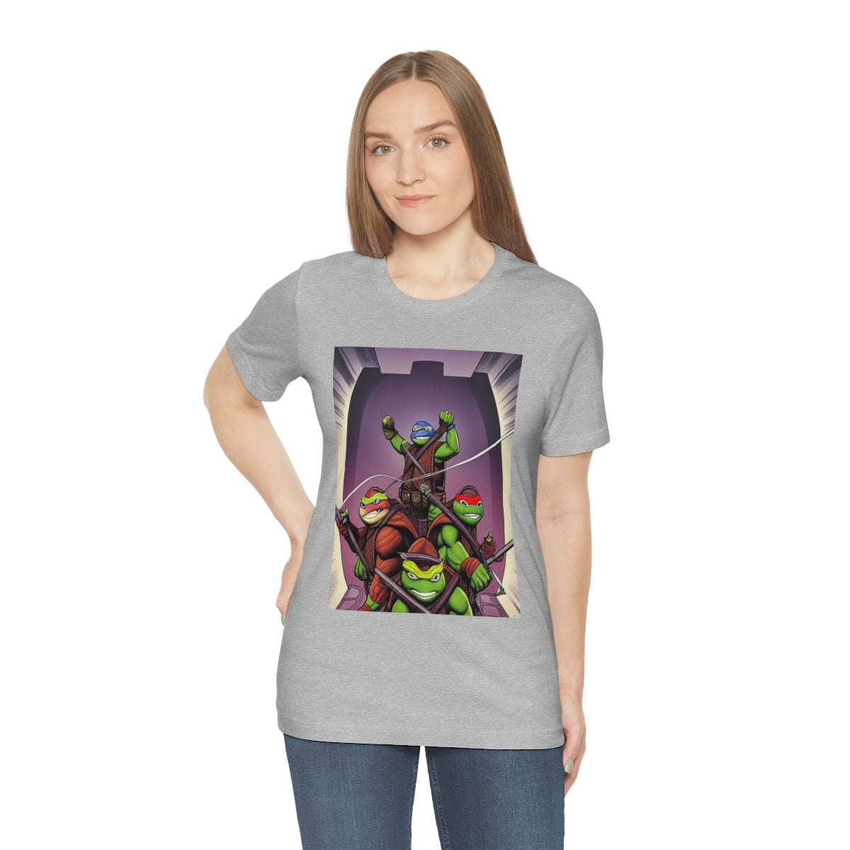 Unisex Jersey Short Sleeve Tee tmnt ai design