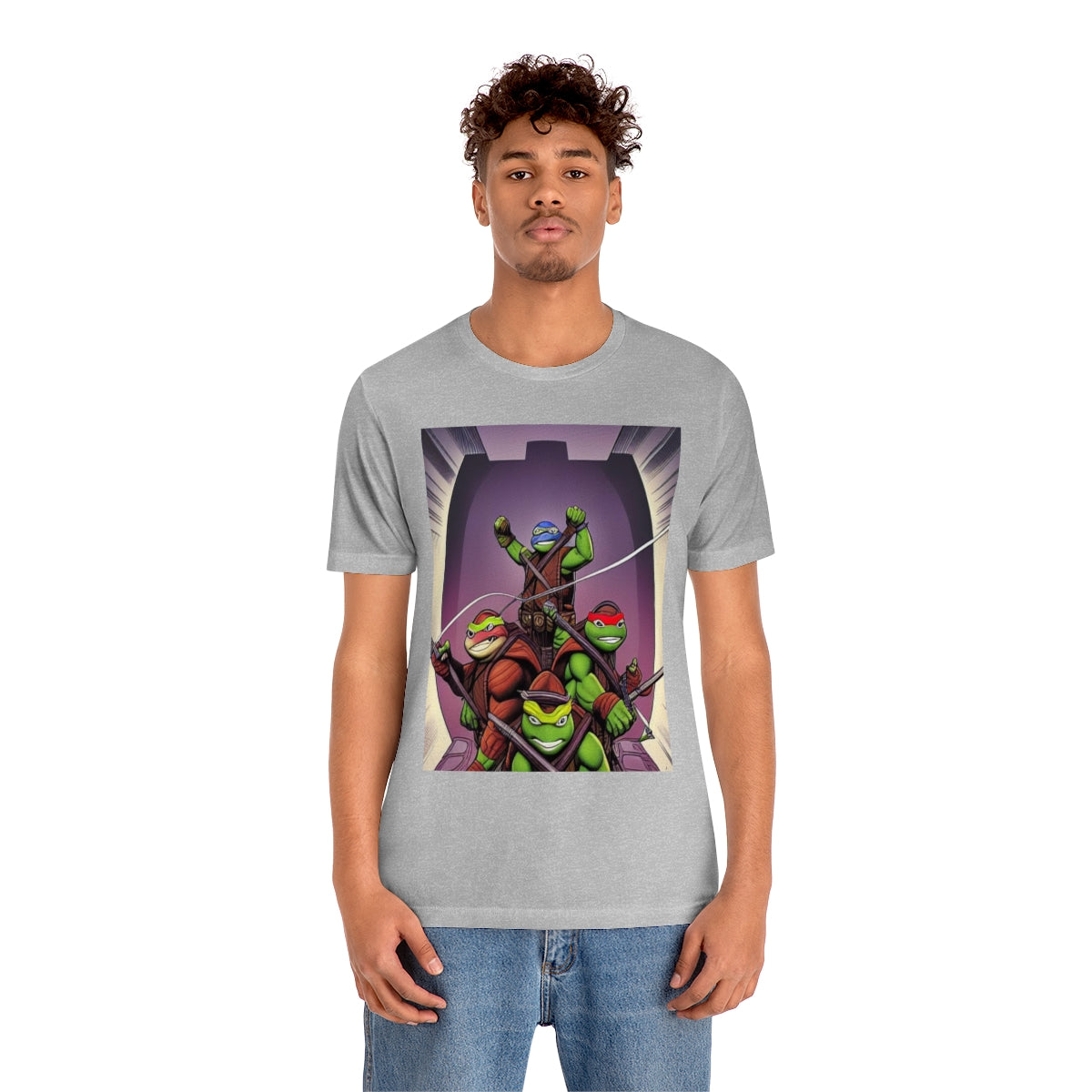 Unisex Jersey Short Sleeve Tee tmnt ai design