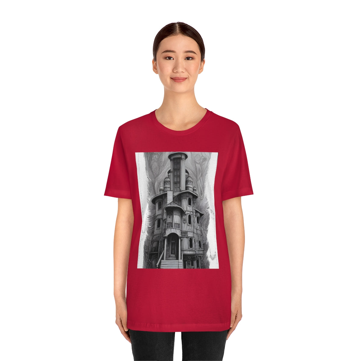 Unisex Jersey Short Sleeve Tee keyhouse tribute to Locke and Key show