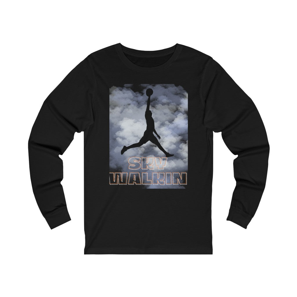 Unisex Jersey Long Sleeve Tee Sky Walkin