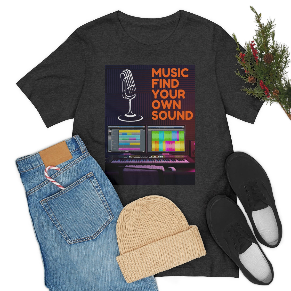 Unisex Jersey Short Sleeve Tee MUSIC FIND YOUR OWN SOUND