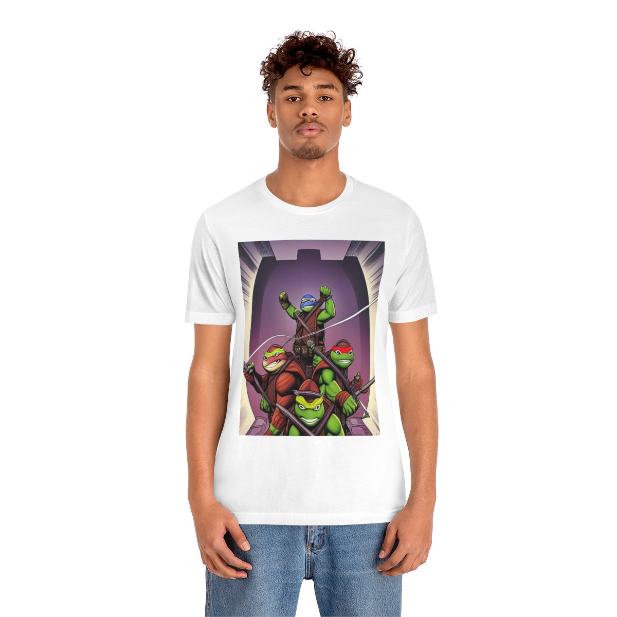 Unisex Jersey Short Sleeve Tee tmnt ai design