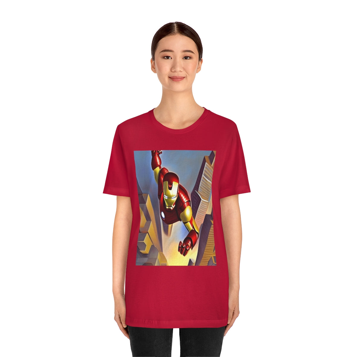 Unisex Jersey Short Sleeve Tee Iron man Classic