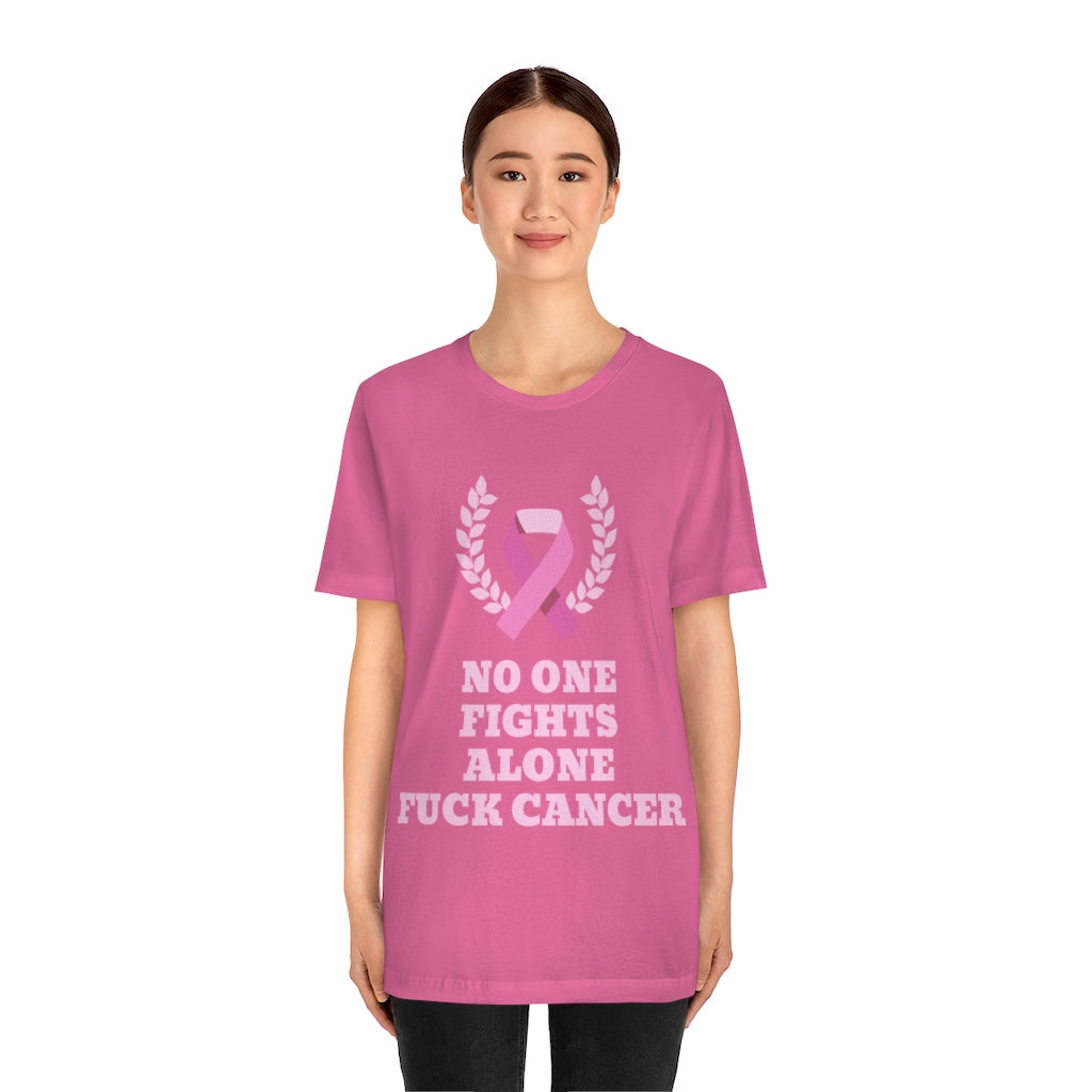 Unisex Jersey Short Sleeve Tee Fight Cancer