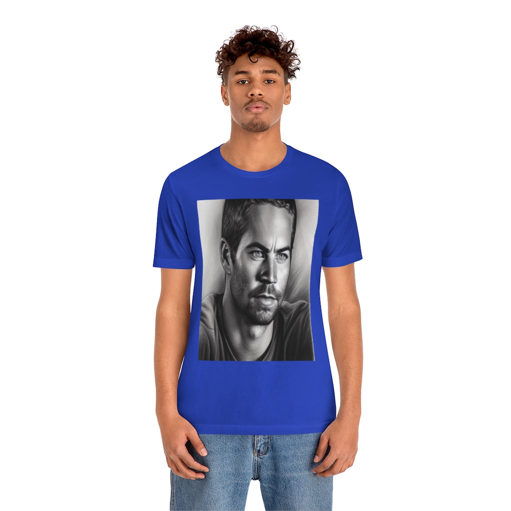 Unisex Jersey Short Sleeve Tee Paul Walker Tribute