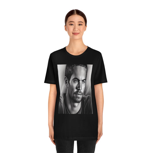 Unisex Jersey Short Sleeve Tee Paul Walker Tribute