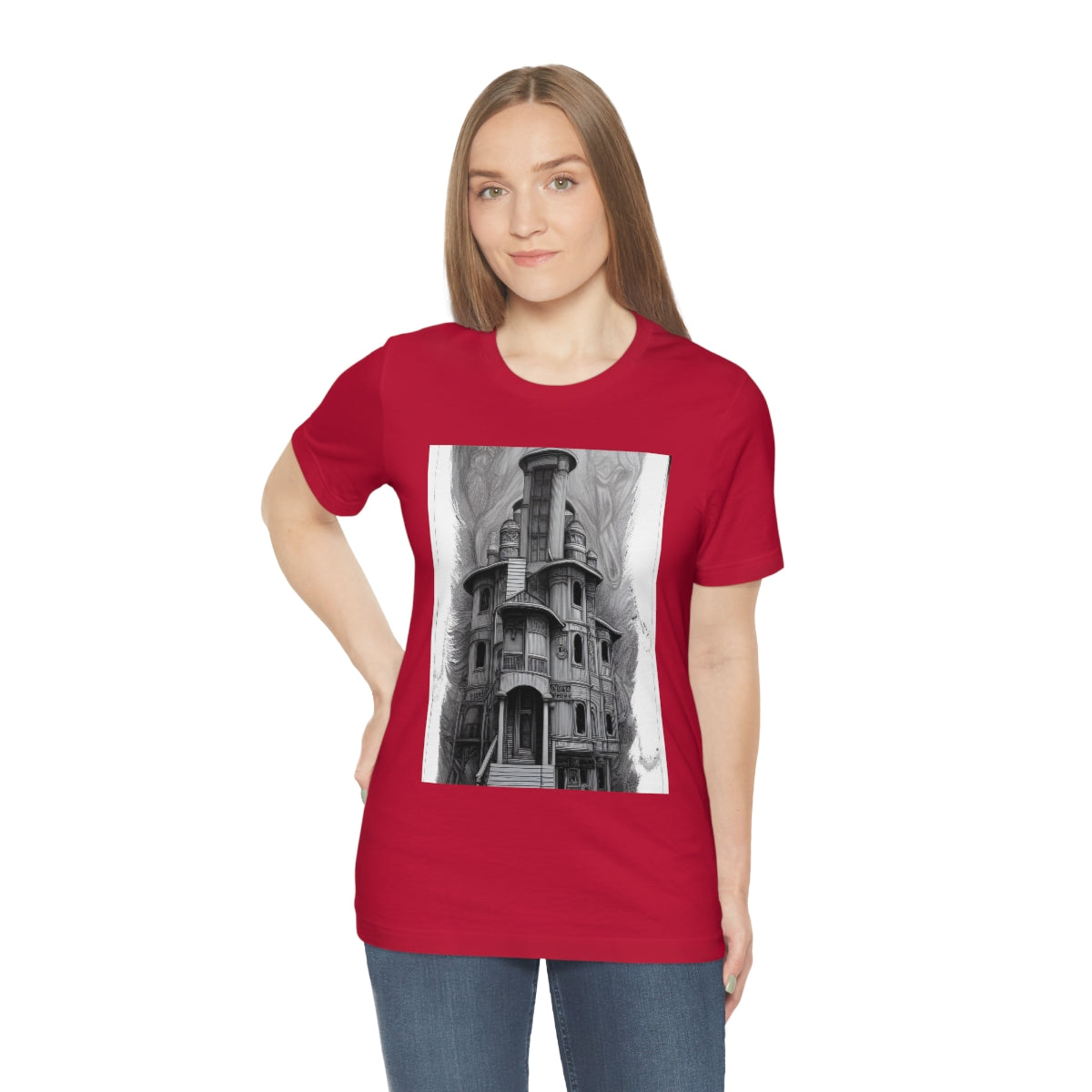 Unisex Jersey Short Sleeve Tee keyhouse tribute to Locke and Key show