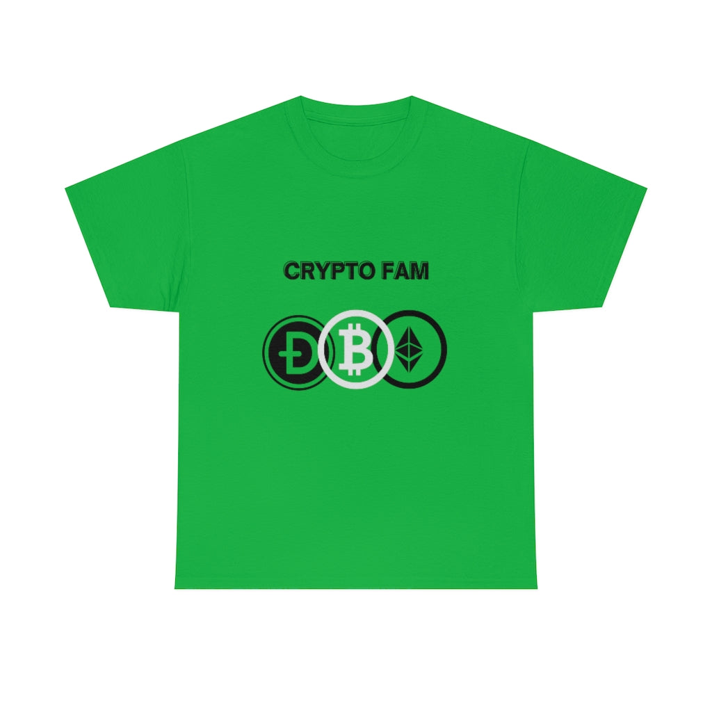 Unisex Heavy Cotton Tee Crypto Fam