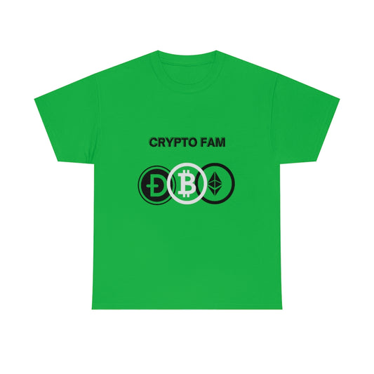 Unisex Heavy Cotton Tee Crypto Fam