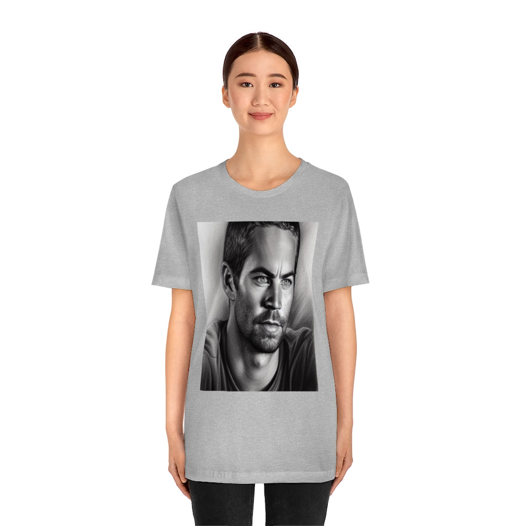 Unisex Jersey Short Sleeve Tee Paul Walker Tribute