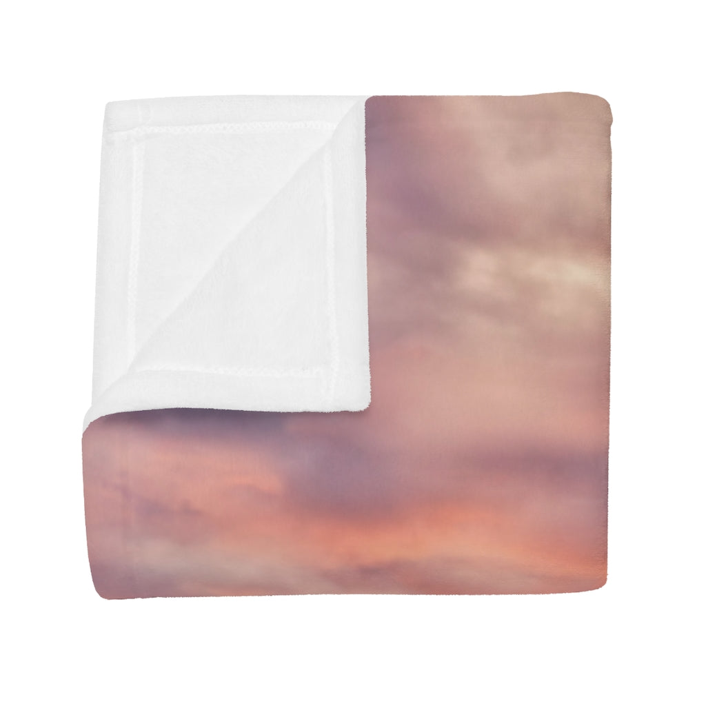 Plush Fleece  Beach Sun Set Blanket