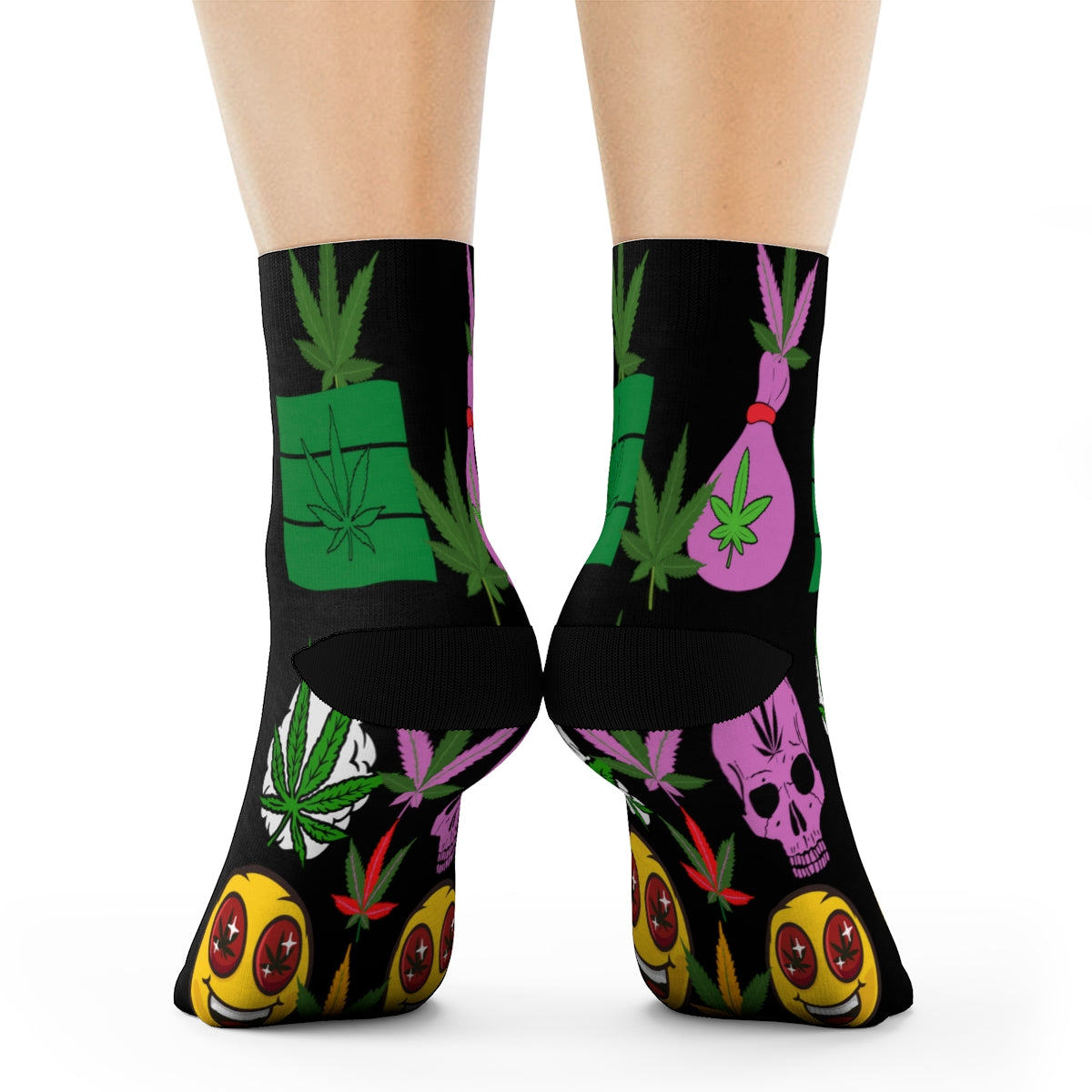 Crew Socks weed socks design 2