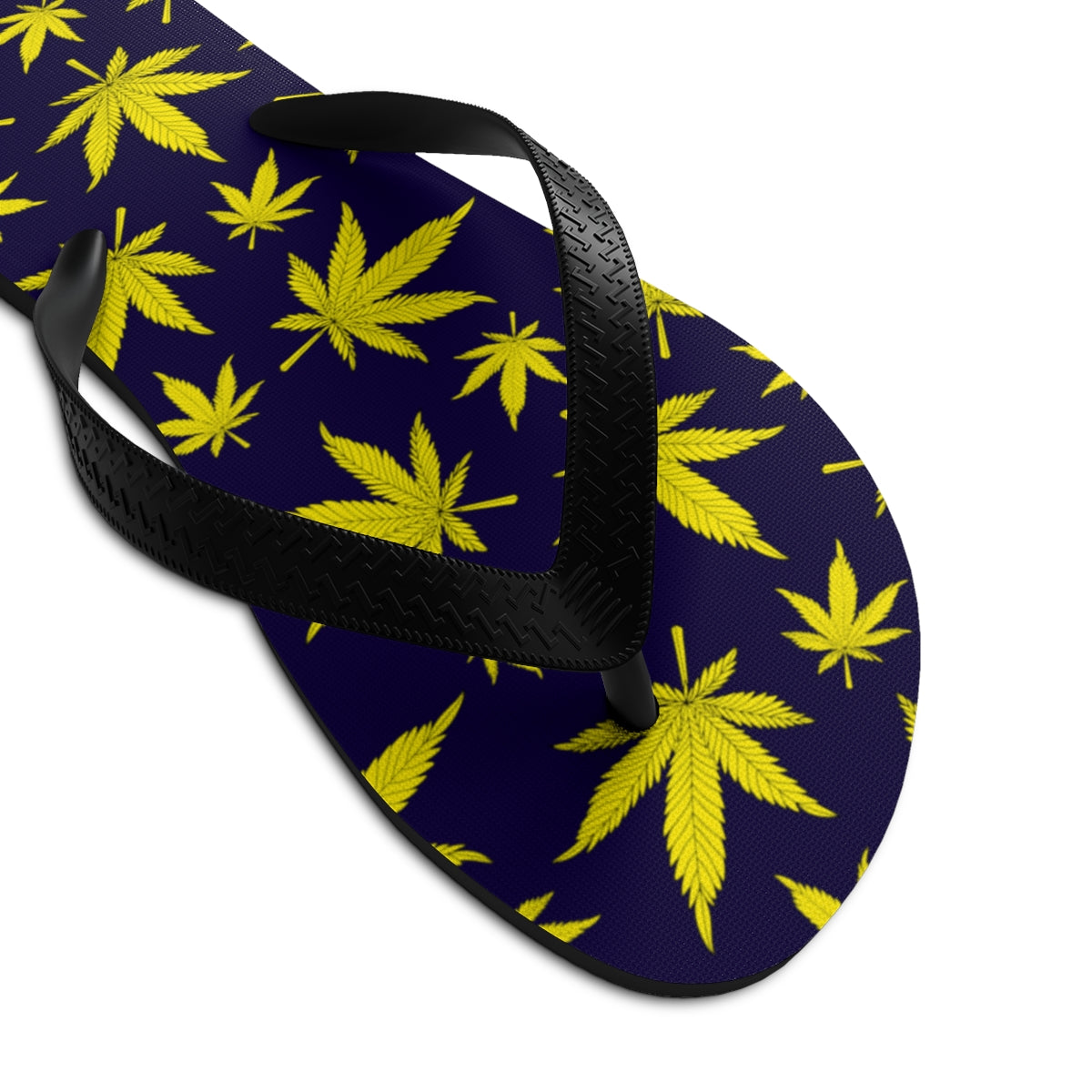 Unisex Flip-Flops cannabis flowers