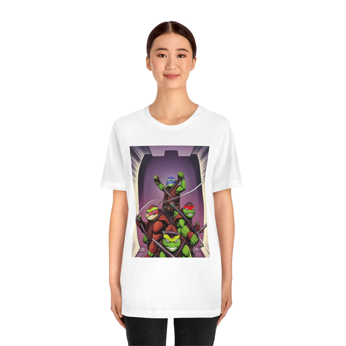 Unisex Jersey Short Sleeve Tee tmnt ai design