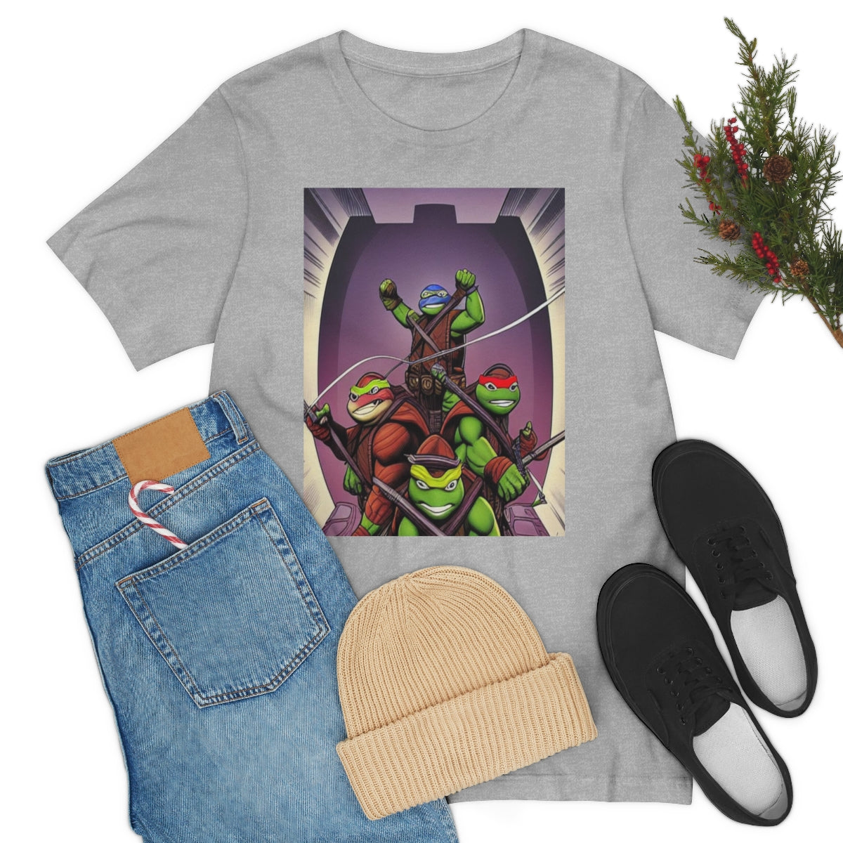 Unisex Jersey Short Sleeve Tee tmnt ai design