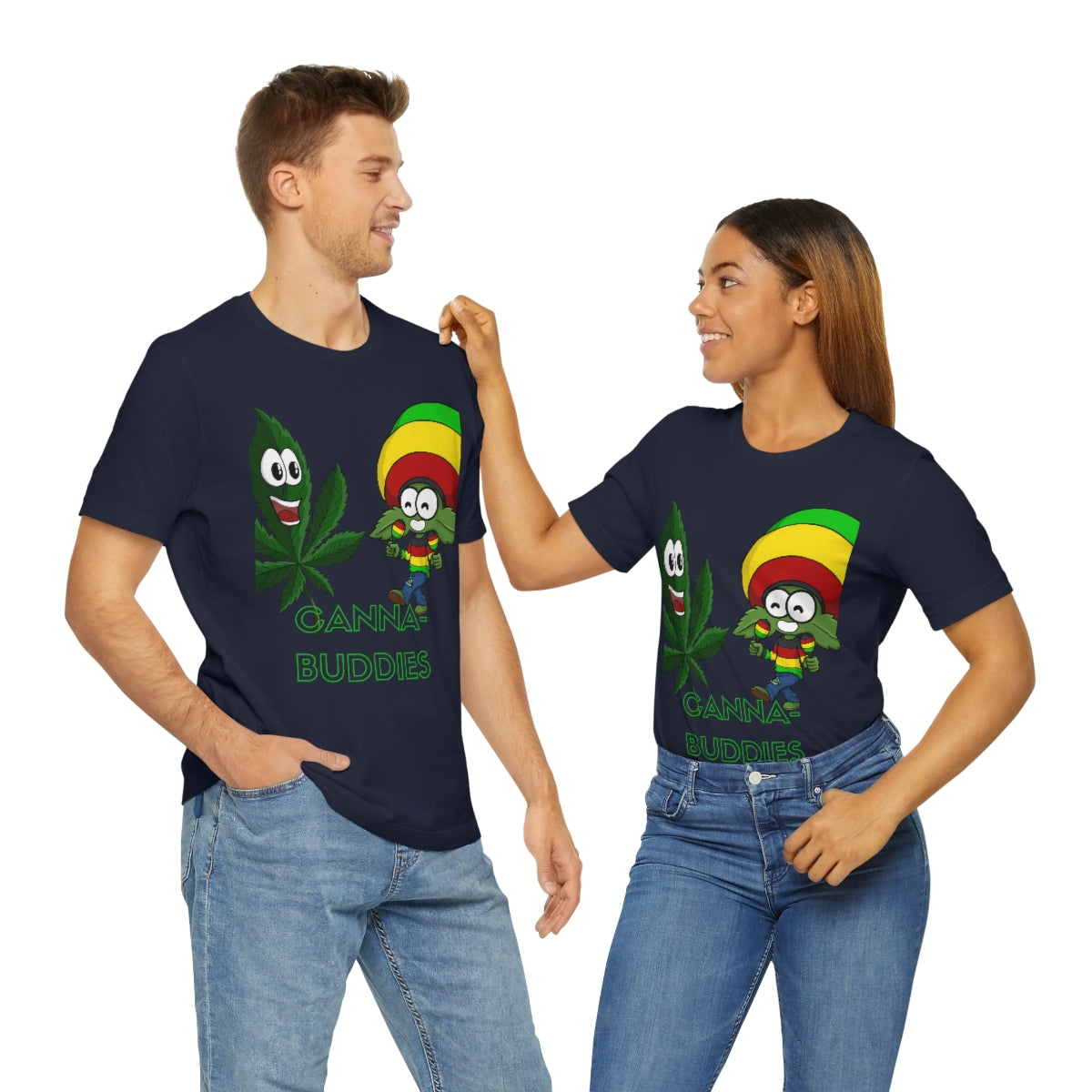 Unisex Jersey Short Sleeve Tee Canna-Buddies