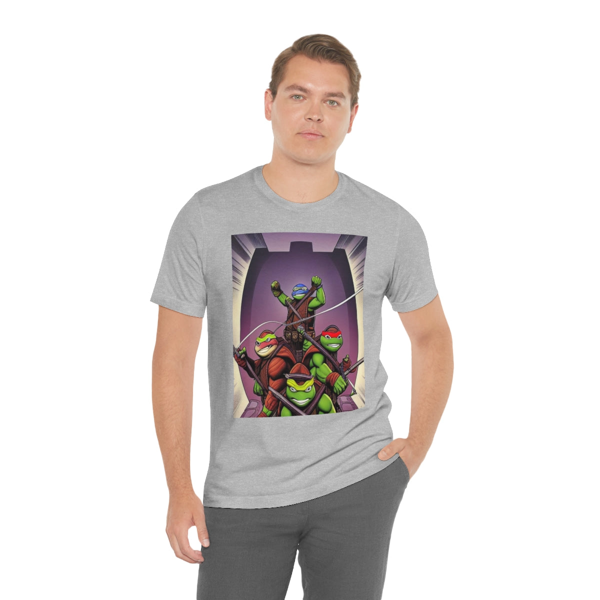 Unisex Jersey Short Sleeve Tee tmnt ai design