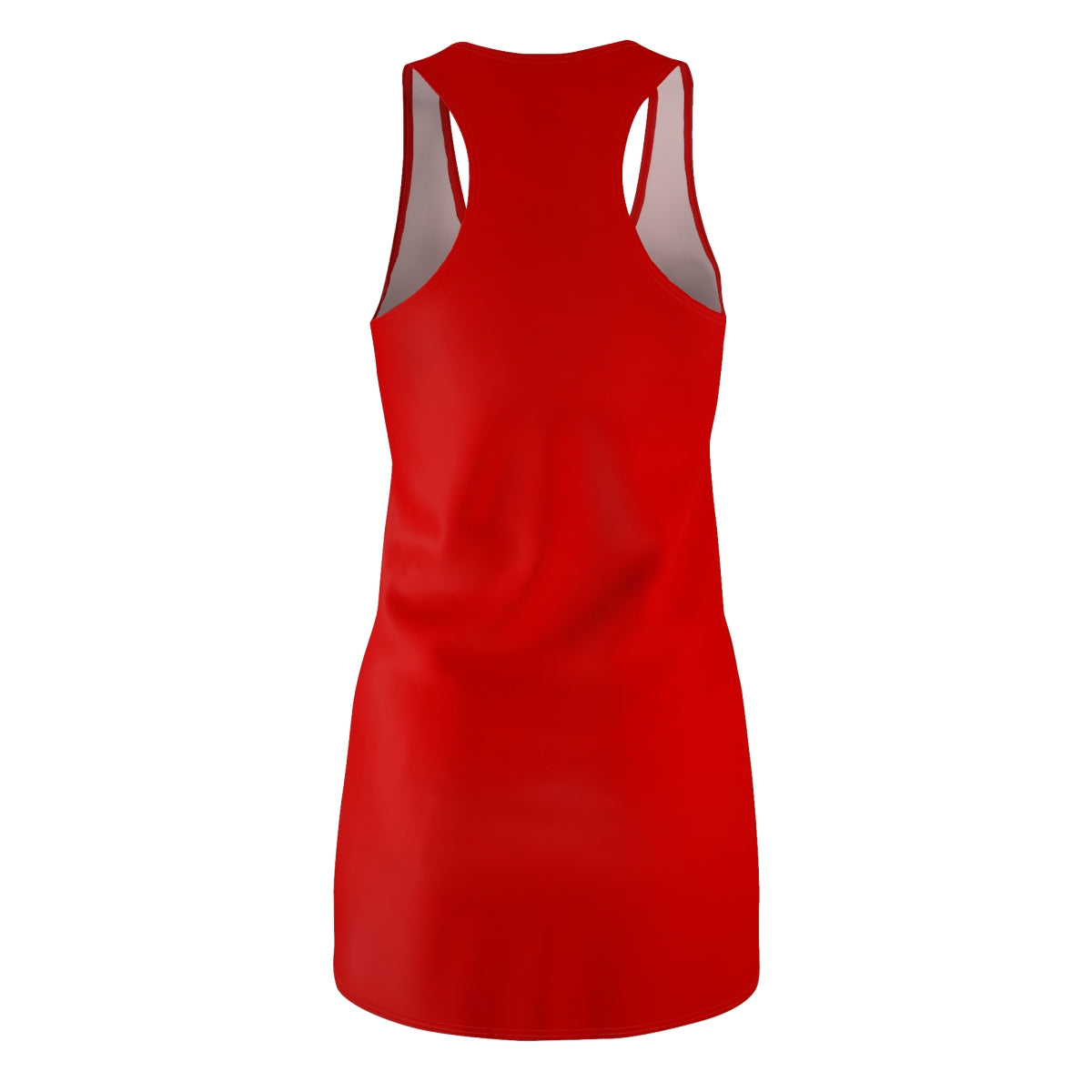 Women's Cut & Sew Racerback Dress Red