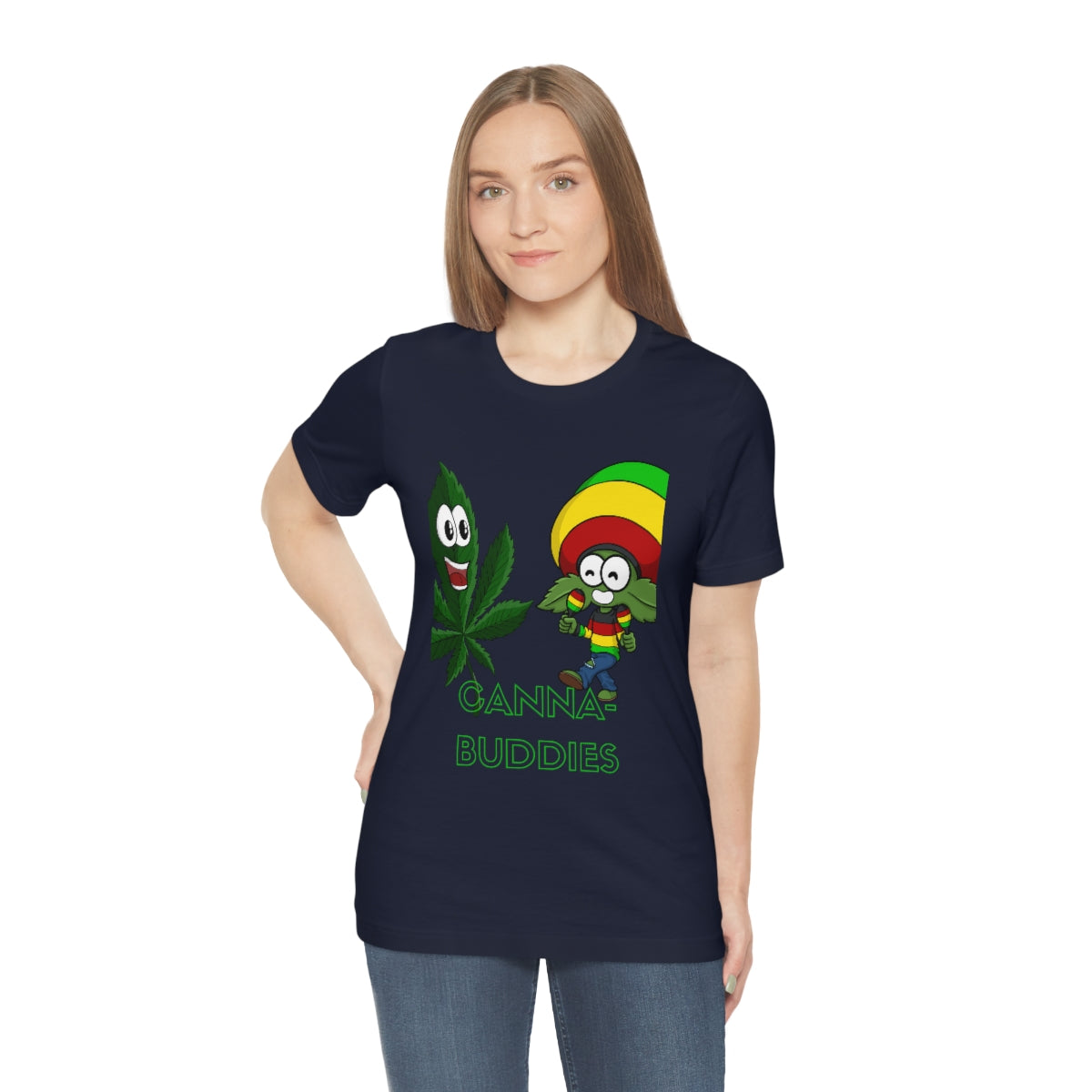 Unisex Jersey Short Sleeve Tee Canna-Buddies