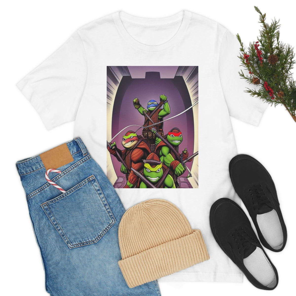 Unisex Jersey Short Sleeve Tee tmnt ai design