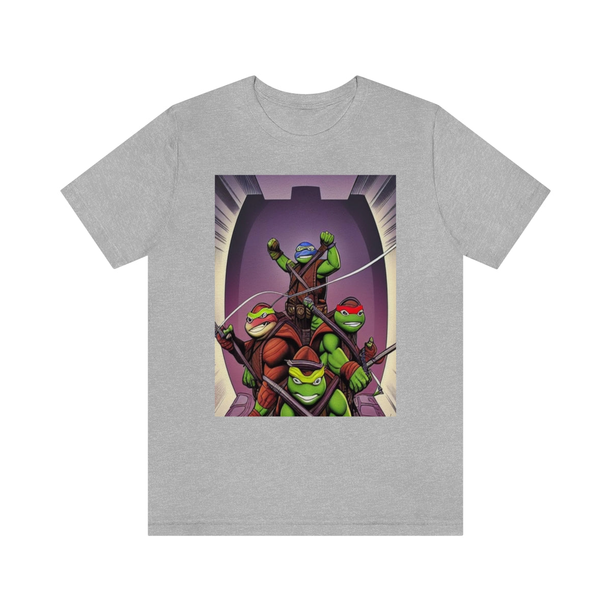 Unisex Jersey Short Sleeve Tee tmnt ai design